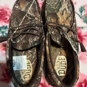 Hey Dude Brown Moccasin Shoes Casual Slip-On